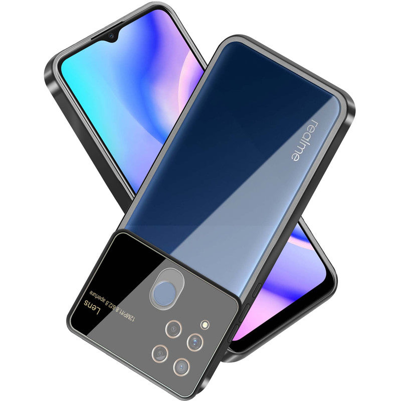 Lens Camera Protection Chrome Case For Realme C15