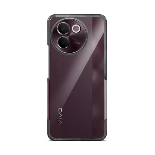 Crystal Clear Premium Shiny Edges Hard Back Case For Vivo V30e 5G