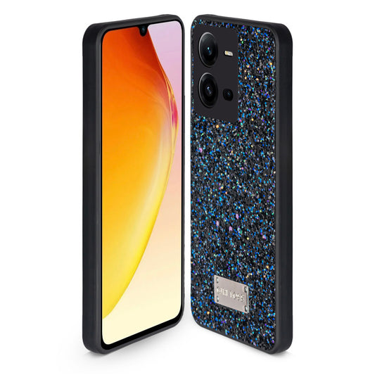 Sparkling Glitter Sequin Case with Camera Shield Back Cover For Vivo V25E 5G