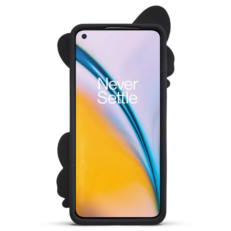 3D Vibrant Butterfly Silicone Phone Case For OnePlus Nord 2 5G