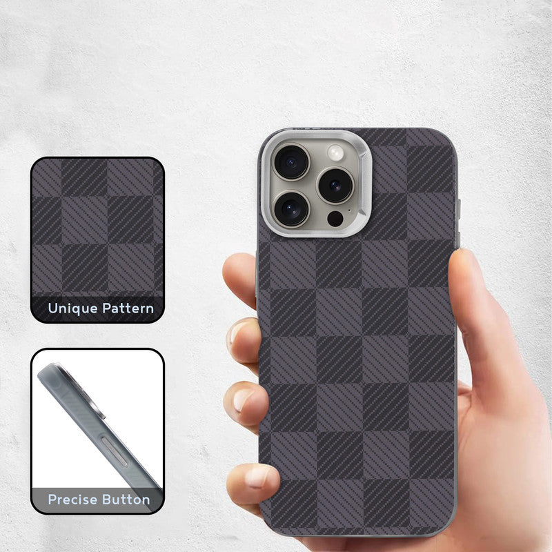 Hybrid Pattern Case For Apple iPhone 16 Pro