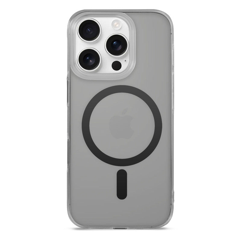 Colored Transparent Anti-Yellowing Wireless Charging Support Case For Apple iPhone 15 Pro Max