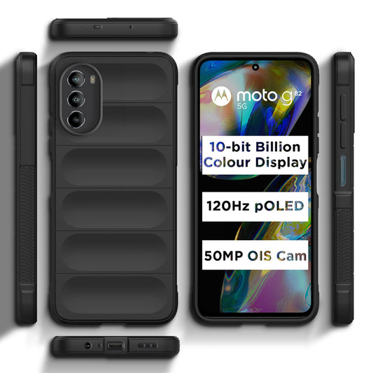 Liquid Silicone Comfort Grip Soft Touch Matte TPU Case for Motorola Moto G82 5G