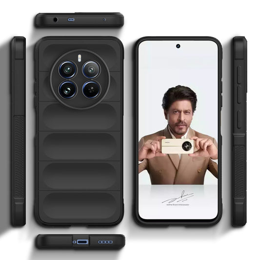 Liquid Silicone Comfort Grip Soft Touch Matte TPU Case for Realme Narzo 70 Pro 5G