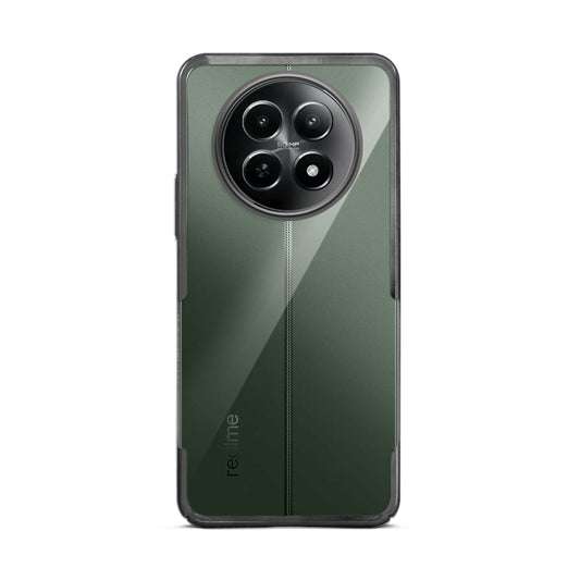 Crystal Clear Premium Shiny Edges Hard Back Case For Realme 12 5G