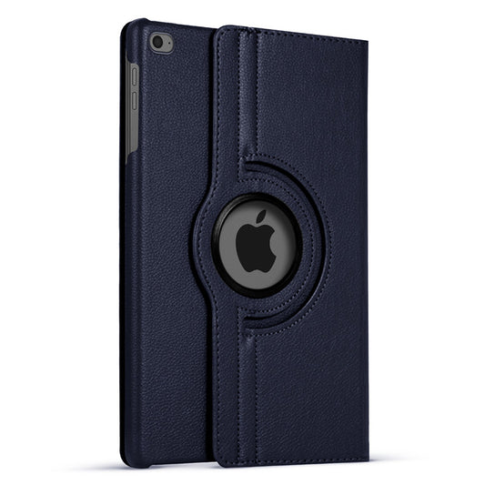 360 Degree Rotating PU Leather Tablet Flip Cover For Apple iPad mini 4