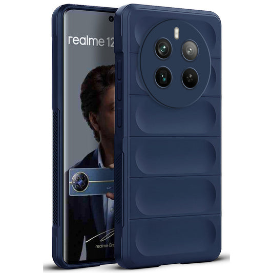 Liquid Silicone Comfort Grip Soft Touch Matte TPU Case for Realme 12 Pro 5G