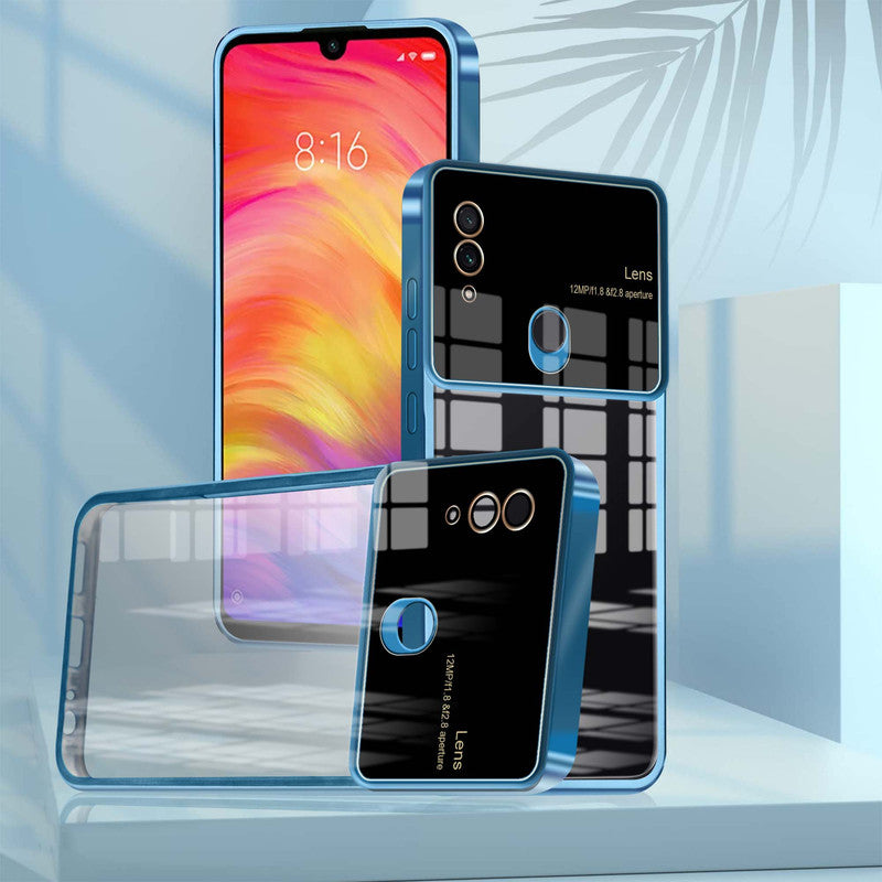 Lens Camera Protection Chrome Case For Redmi Note 7