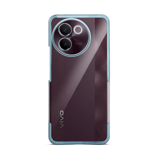 Crystal Clear Premium Shiny Edges Hard Back Case For Vivo V30e 5G