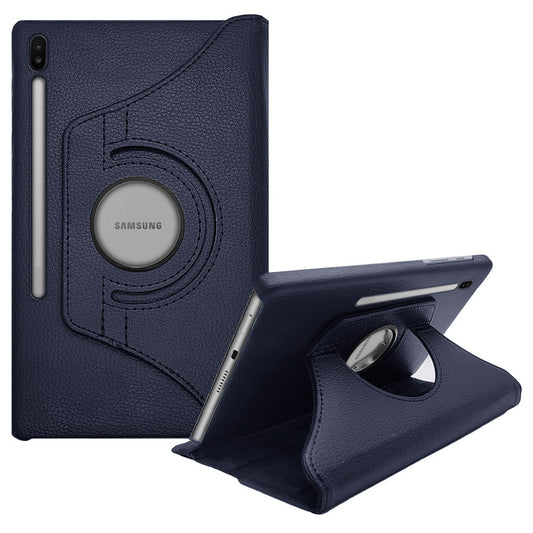 360 Degree Rotating PU Leather Tablet Flip Cover For Samsung Galaxy Tab S6 SM-T860