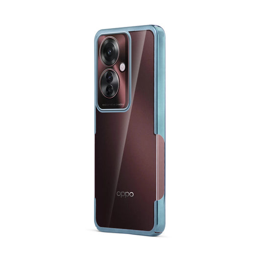 Crystal Clear Premium Shiny Edges Hard Back Case For Oppo F25 Pro 5G