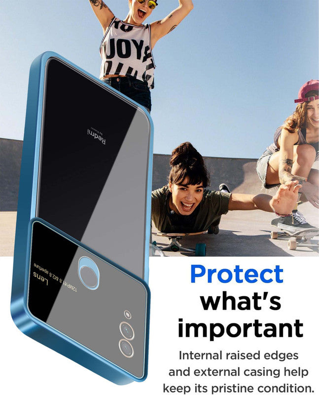 Lens Camera Protection Chrome Case For Redmi Note 7