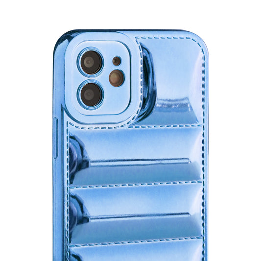 Soft Silicone 3D Shiny Puffer Pattern Case for Apple iPhone 11