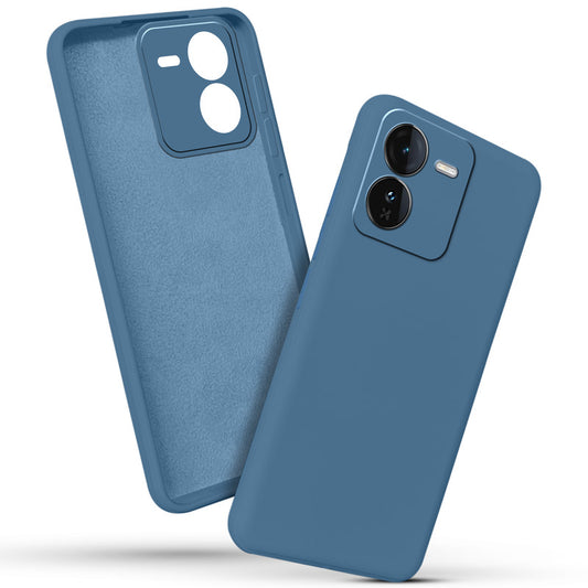 Premium Matte Silicone Back Cover for iQOO Z9 5G