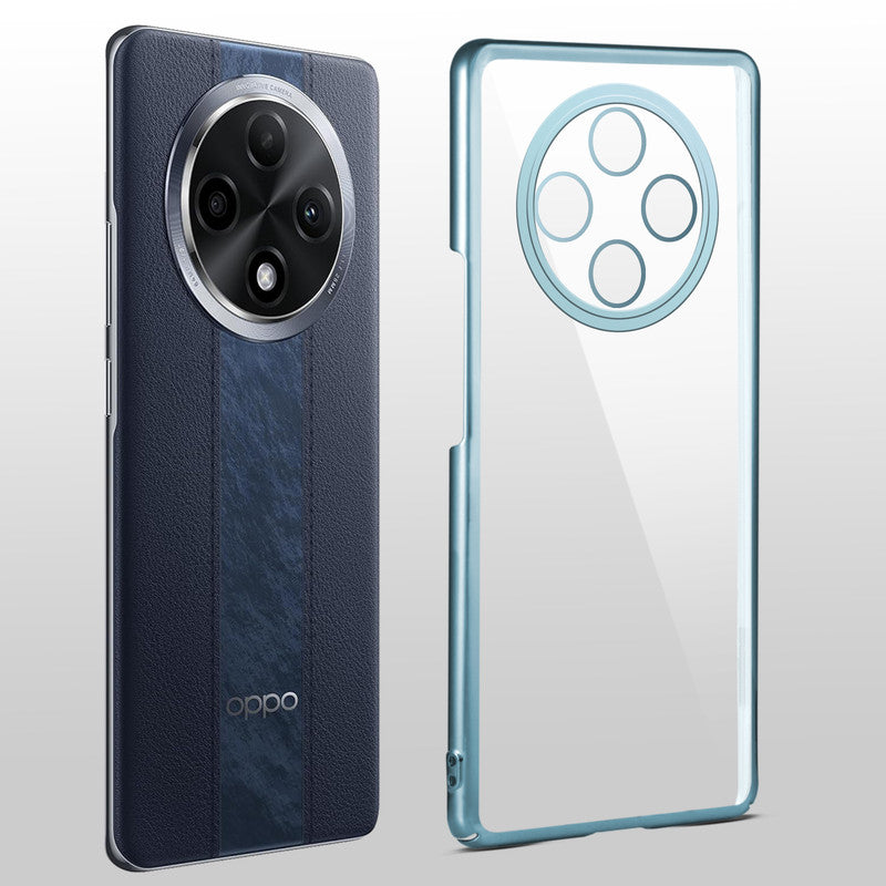 Transparent Edge Hard Case For Oppo F27 Pro Plus 5G