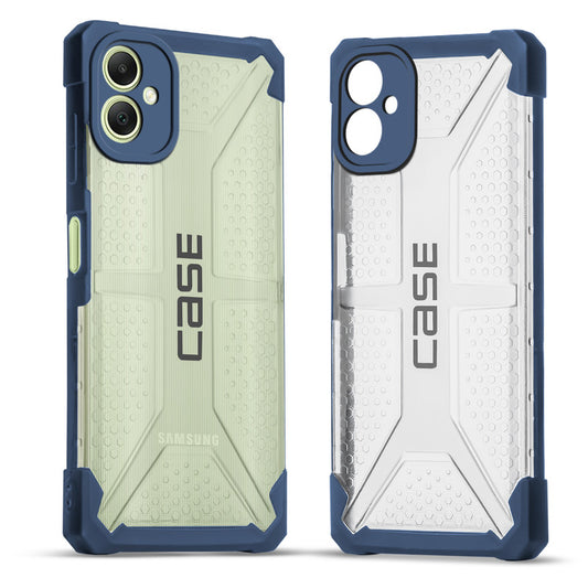 Impact-Resistant Frosty Case with Dual-Layer Protection Back Case For Samsung A06