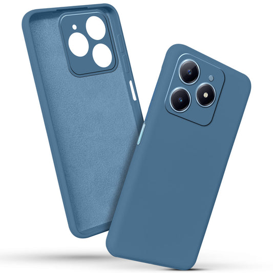 Premium Matte Silicone Back Cover for Realme Narzo N63