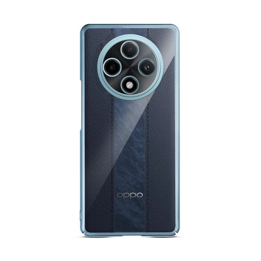 Crystal Clear Premium Shiny colorful Edges Hard Back Case For Oppo F27 Pro Plus 5G