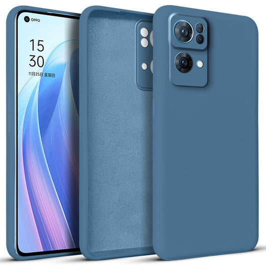 Premium Matte Silicone Back Cover for Oppo Reno 7 Pro 5G