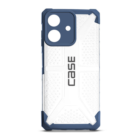 Impact-Resistant Frosty Case with Dual-Layer Protection Back Case For Oppo A3 5G