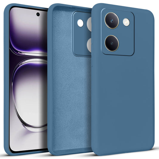 Premium Matte Silicone Back Cover for Vivo Y200 Pro 5G