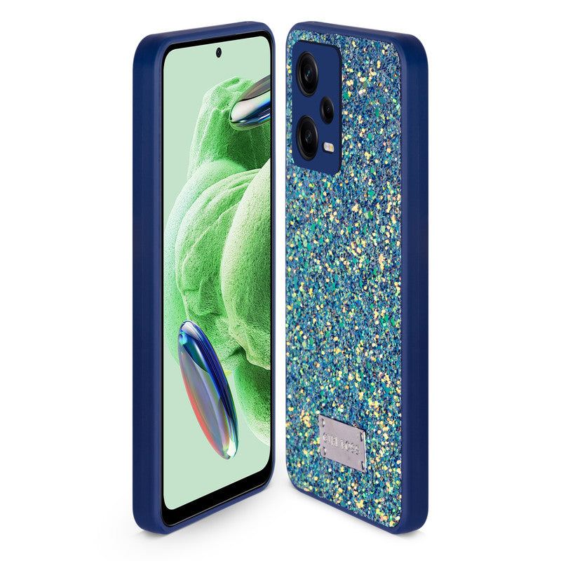 Sparkling Glitter Sequin Case with Camera Shield Back Cover For Poco X5 5G