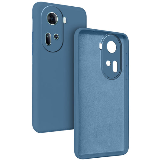 Premium Matte Silicone Back Cover for Oppo Reno 11 5G