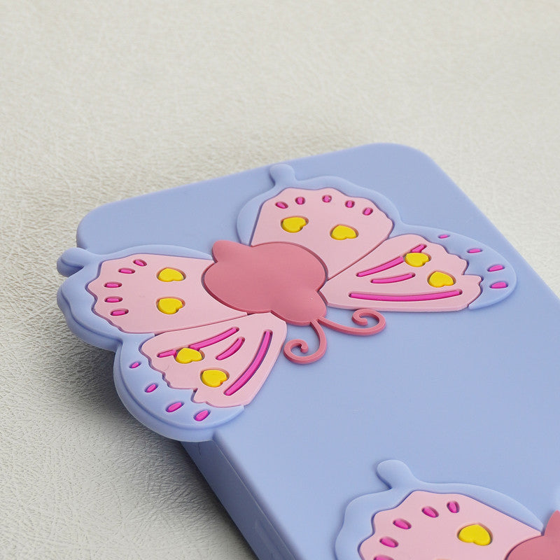 3D Vibrant Butterfly Silicone Phone Case For OnePlus Nord CE 3 5G