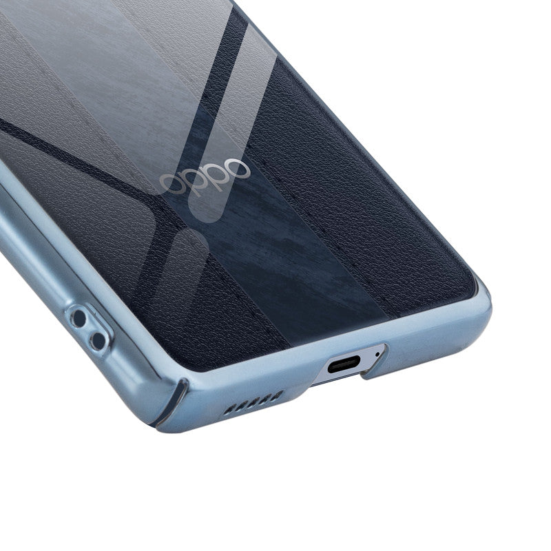 Transparent Edge Hard Case For Oppo F27 Pro Plus 5G