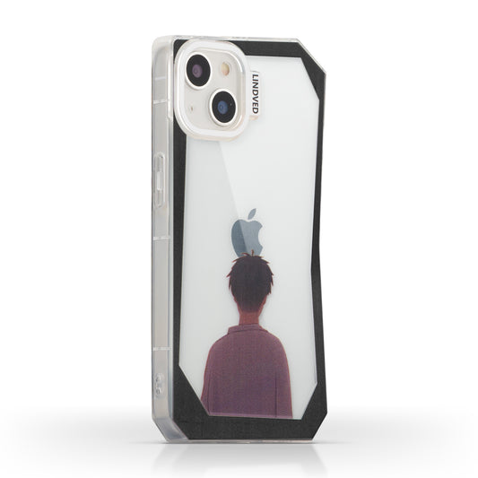 Creative Art Printed With Camera Protector Back Cover for Apple iPhone 13