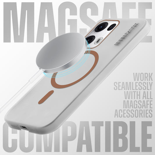 New Sleek Matte MagSafe Case For Oppo Reno 13 Pro 5G
