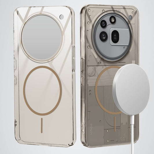 Crystal Clear Hard Back Anti-Yellowing with MagSafe Compatibility Phone Case For Nothing Phone 3A Pro 5G
