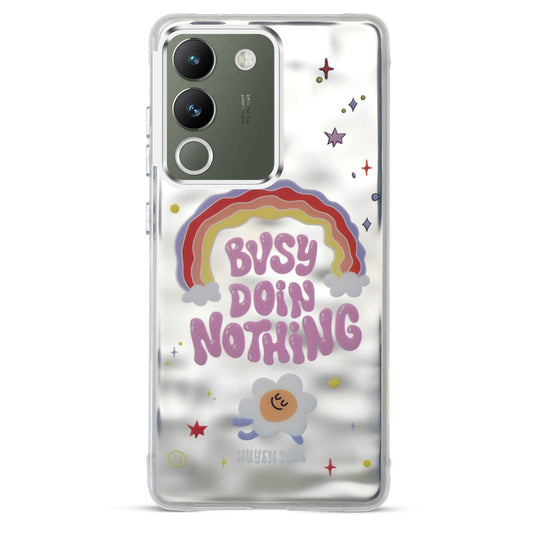 Wrinkle & Artistic Wave Printed Phone Case For Vivo Y200 5G