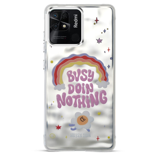 Wrinkle & Artistic Wave Printed Phone Case For Redmi 10C