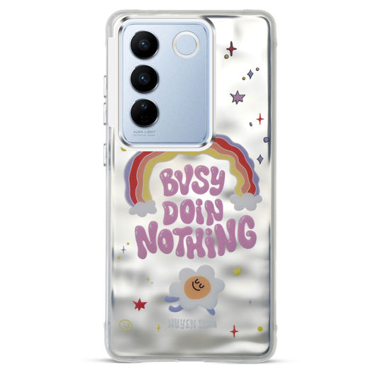 Wrinkle & Artistic Wave Printed Phone Case For Vivo V27 Pro 5G