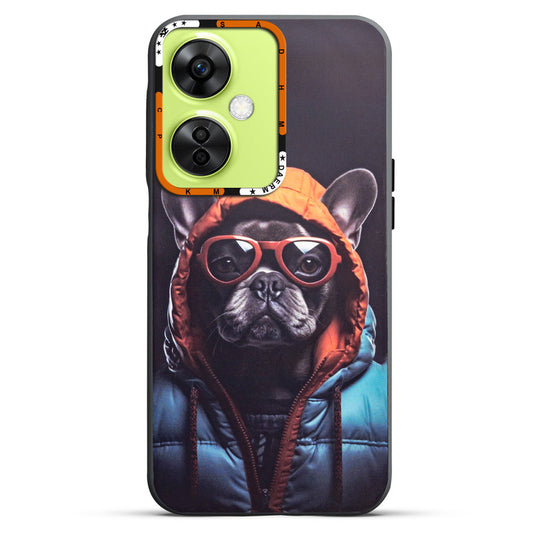 Dark Aesthetic Wild Animal Printed Back Cases For OnePlus Nord CE 3 Lite 5G