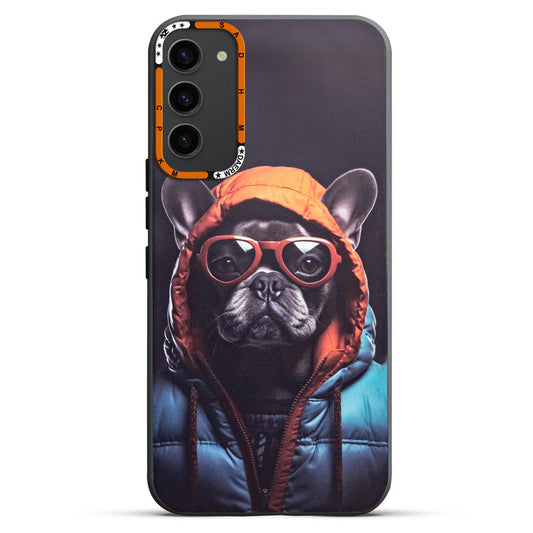 Dark Aesthetic Wild Animal Printed Back Cases For Samsung S23 5G