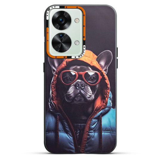 Dark Aesthetic Wild Animal Printed Back Cases For OnePlus Nord 2T 5G