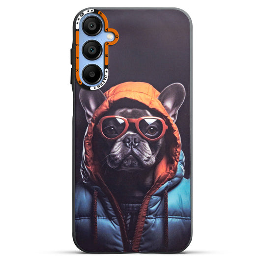 Dark Aesthetic Wild Animal Printed Back Cases For Samsung A15 5G