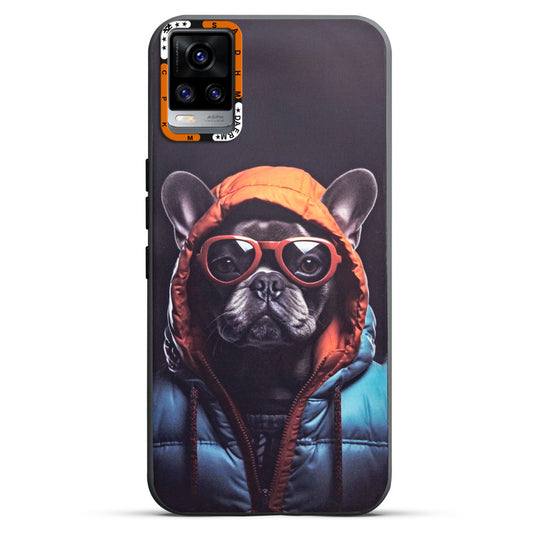 Dark Aesthetic Wild Animal Printed Back Cases For Vivo V20