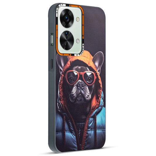 Dark Aesthetic Wild Animal Printed Back Cases For OnePlus Nord 2T 5G