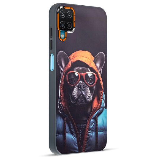 Dark Aesthetic Wild Animal Printed Back Cases For Samsung A12