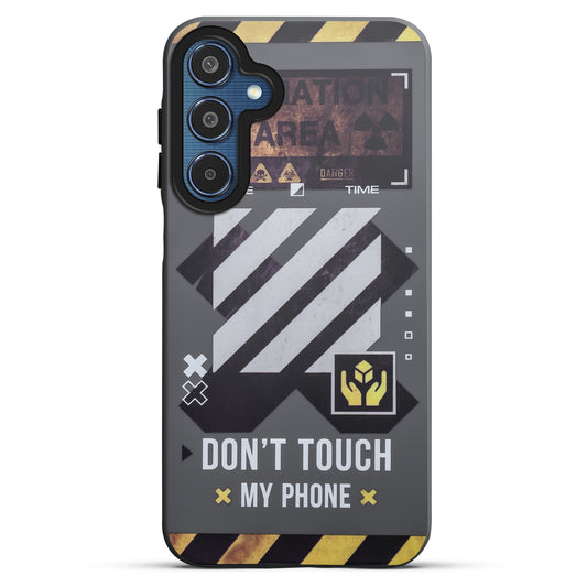 Mechanical Circuit Sector Print Hard Back Cover For Samsung A16 5G