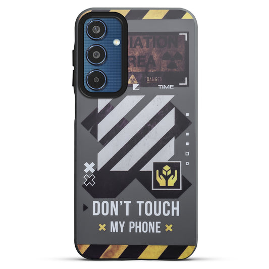 Mechanical Circuit Sector Print Hard Back Cover For Samsung M35 5G