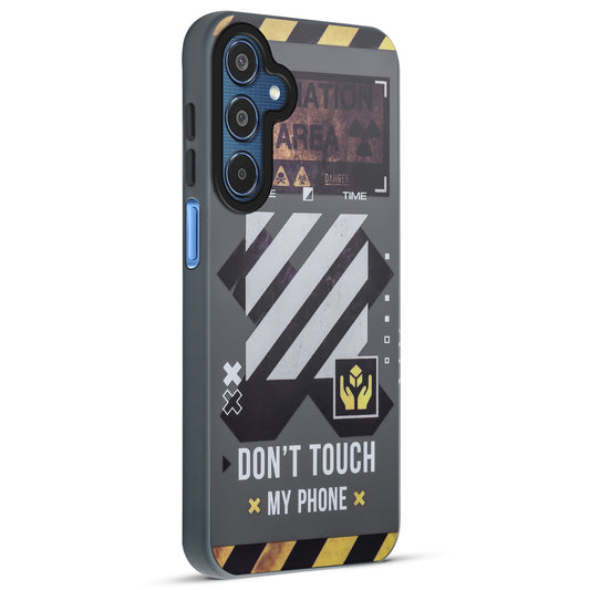 Mechanical Circuit Sector Print Hard Back Cover For Samsung A16 5G