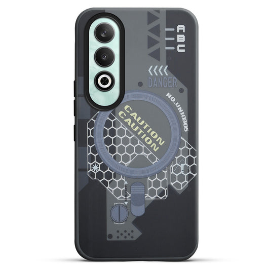 Mechanical Circuit Print Hard Back Cover For OnePlus Nord CE 4 5G