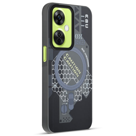 Mechanical Circuit Print Hard Back Cover For OnePlus Nord CE 3 Lite 5G