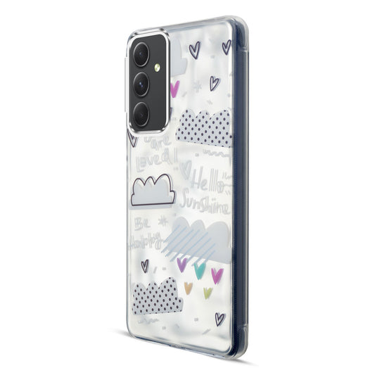 Wrinkle & Artistic Wave Printed Phone Case For Samsung A54 5G