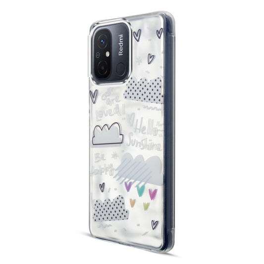 Wrinkle & Artistic Wave Printed Phone Case For Redmi 12C