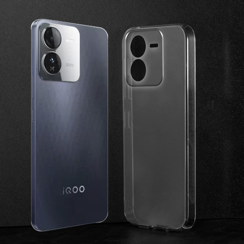 Crystal Clear Hard Back Anti-Yellowing Phone Case For iQOO Z9 5G